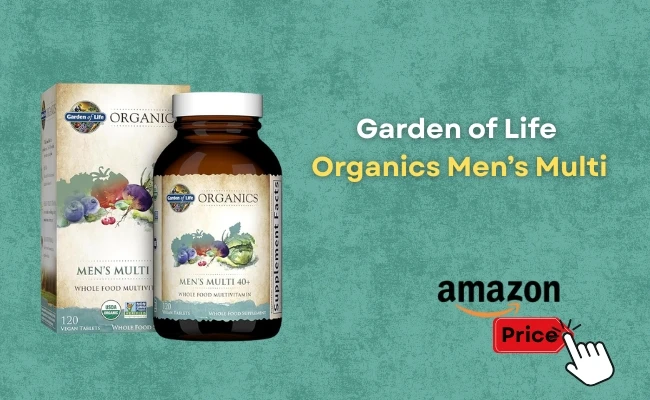 Garden of Life Organics Men’s Multi